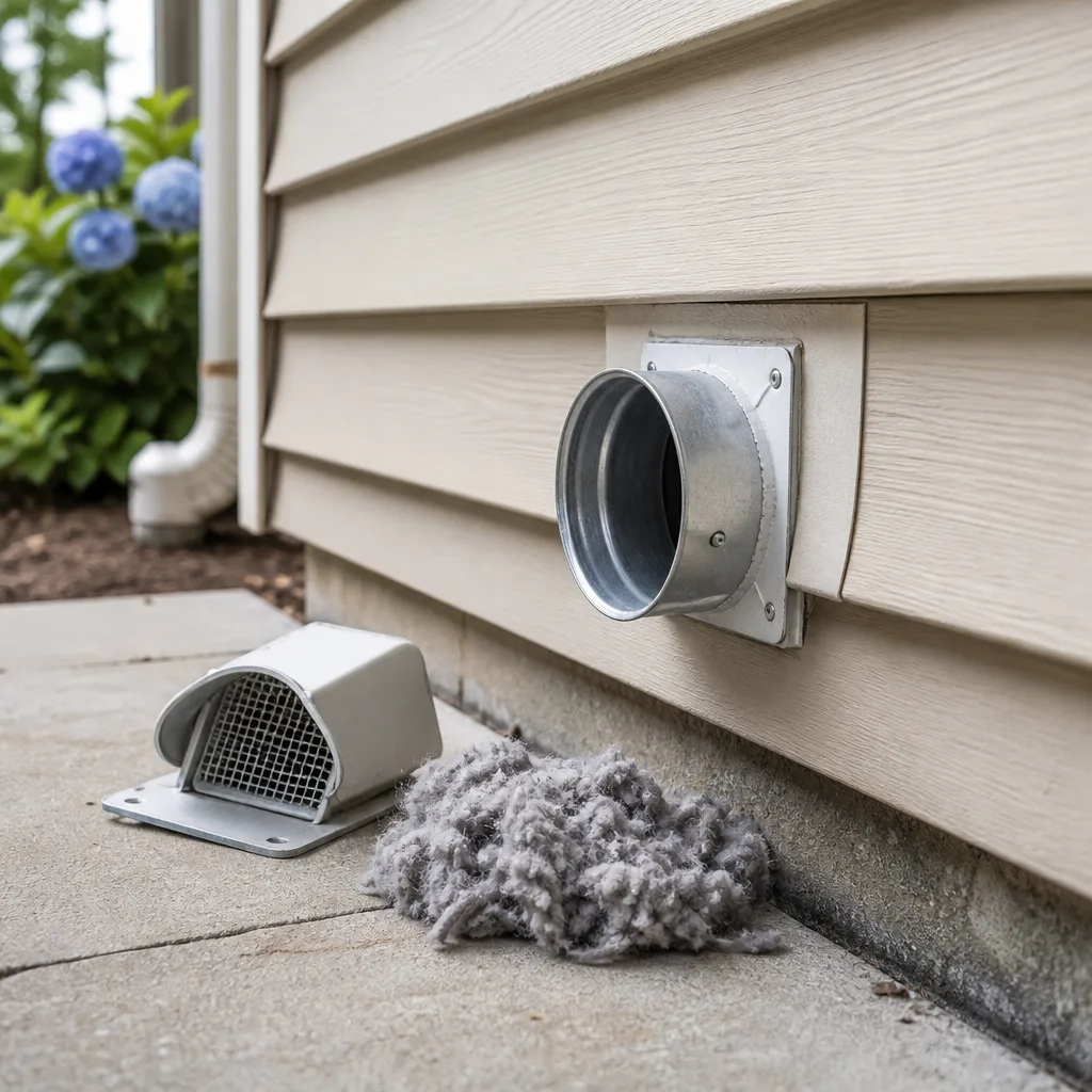 Dryer vent cleaning